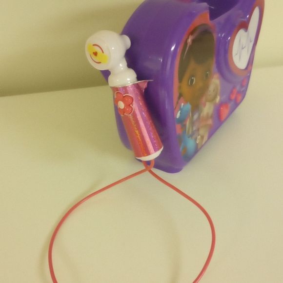 Disney Doc McStuffins Rockin Doc Sing-along Boombox Toy - Picture 10 of 10